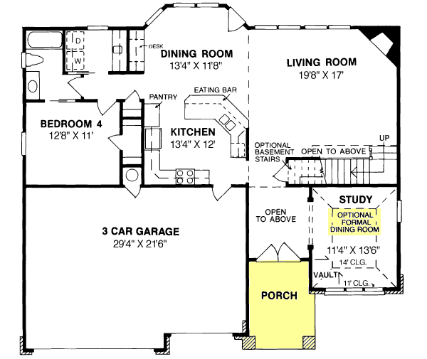 Main Floor Plan: 11-105