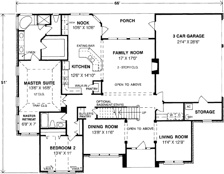 Main Floor Plan: 11-107