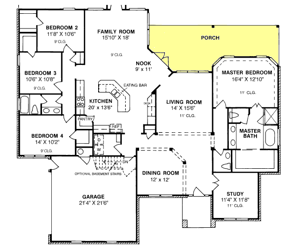 Main Floor Plan: 11-112