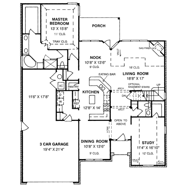 Main Floor Plan: 11-113