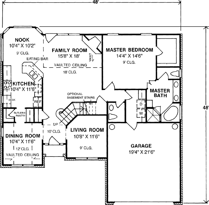Main Floor Plan: 11-114