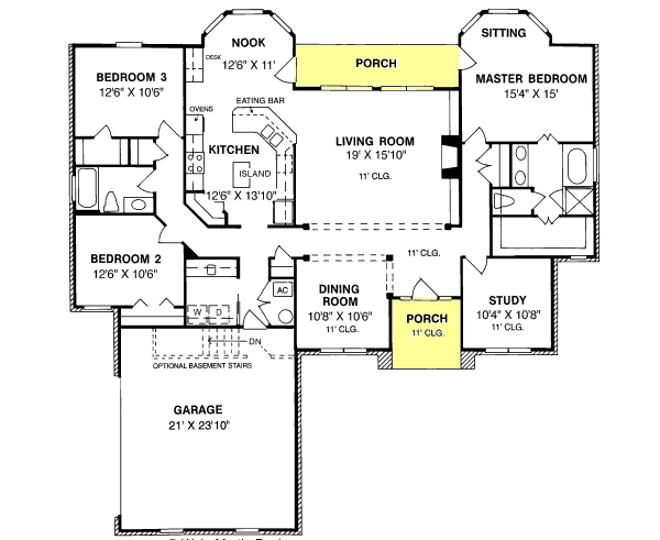 Main Floor Plan: 11-119