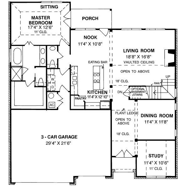 Main Floor Plan: 11-120
