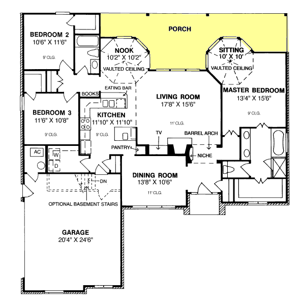 Main Floor Plan: 11-123