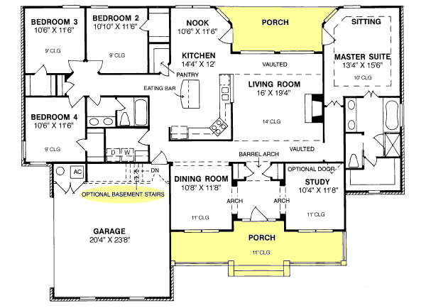 Main Floor Plan: 11-124