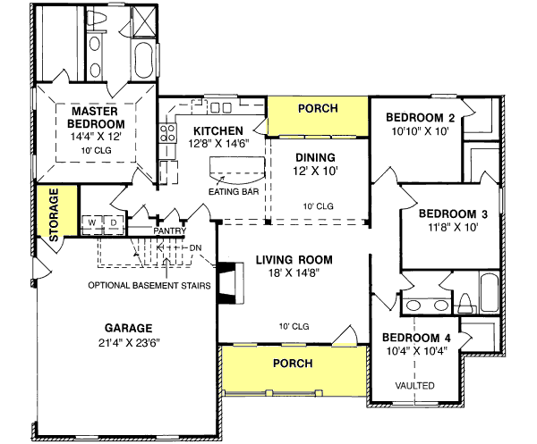 Main Floor Plan: 11-126