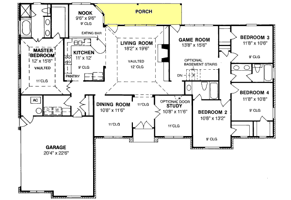 Main Floor Plan: 11-127