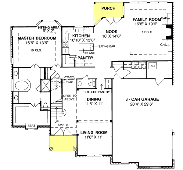 Main Floor Plan: 11-133