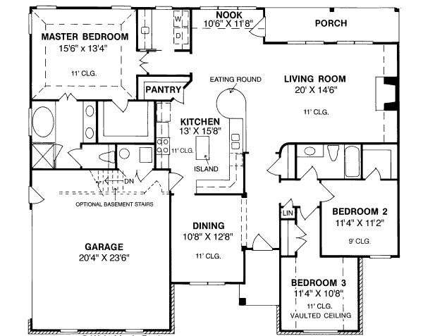 Main Floor Plan: 11-137