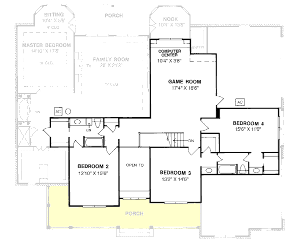 Upper/Second Floor Plan: 11-138