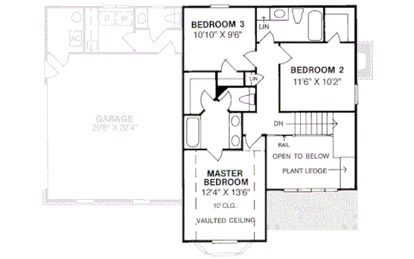 Upper/Second Floor Plan: 11-139