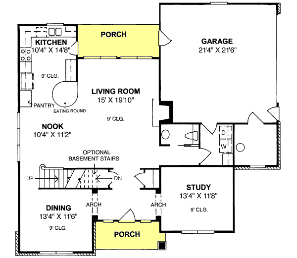 Main Floor Plan: 11-150