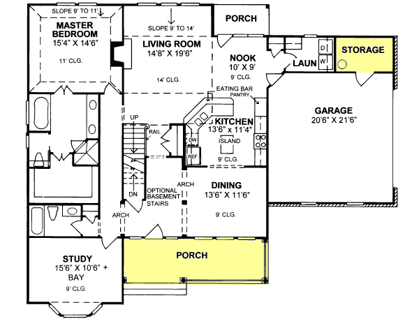Main Floor Plan: 11-152