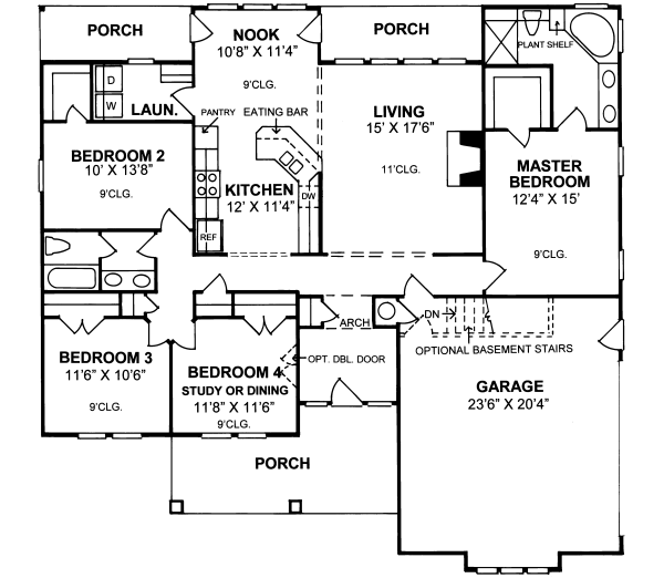 Main Floor Plan: 11-158