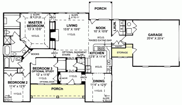 Main Floor Plan: 11-161