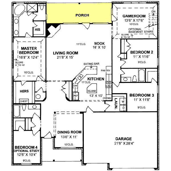 Main Floor Plan: 11-162