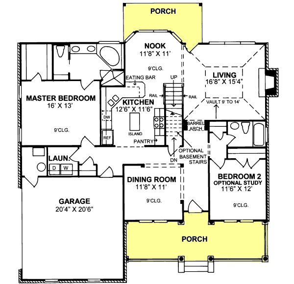 Main Floor Plan: 11-163