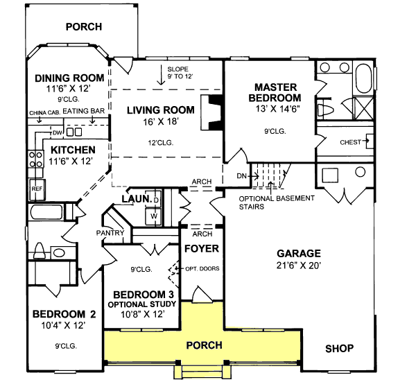 Main Floor Plan: 11-166