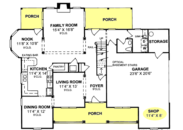 Main Floor Plan: 11-168