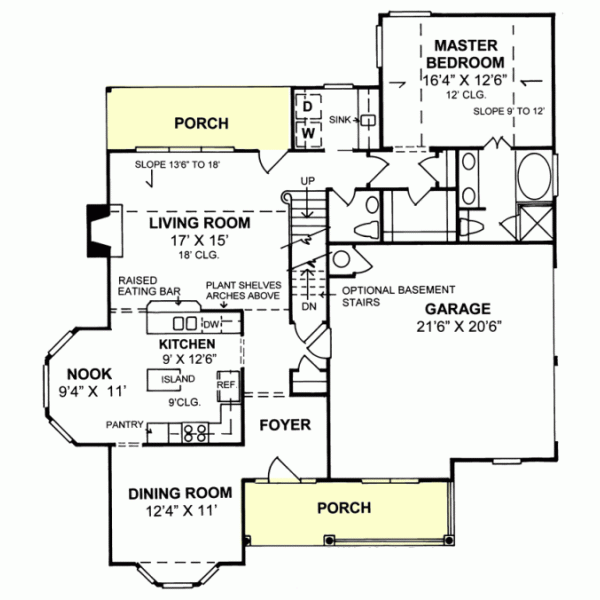 Main Floor Plan: 11-169