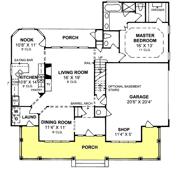Main Floor Plan: 11-170