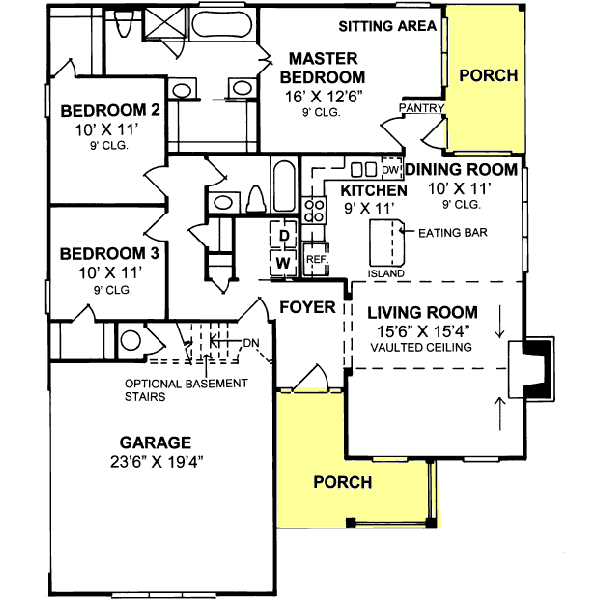 Main Floor Plan: 11-175