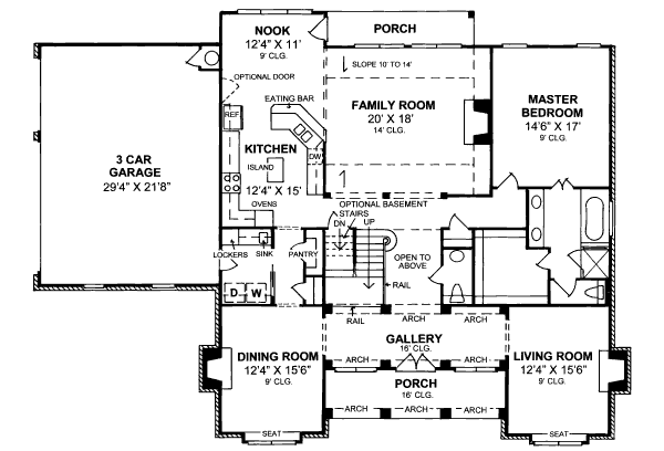 Main Floor Plan: 11-176
