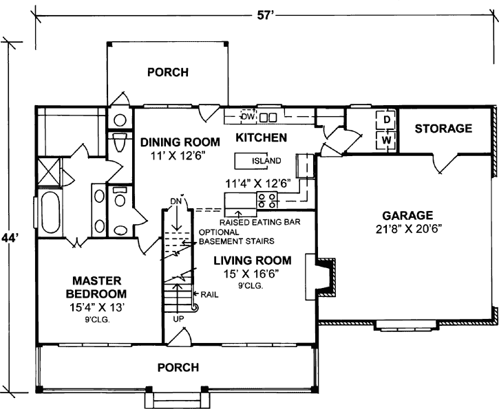 Main Floor Plan: 11-180