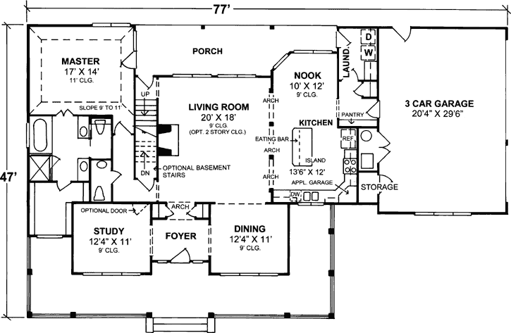 Main Floor Plan: 11-182