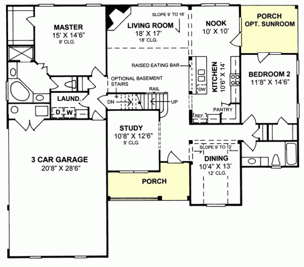 Main Floor Plan: 11-184