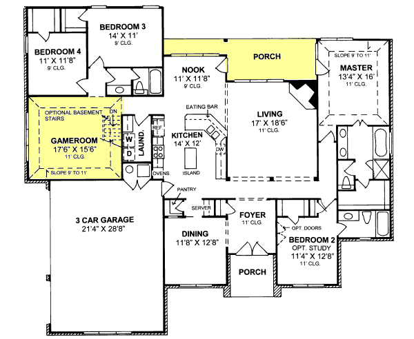 Main Floor Plan: 11-185