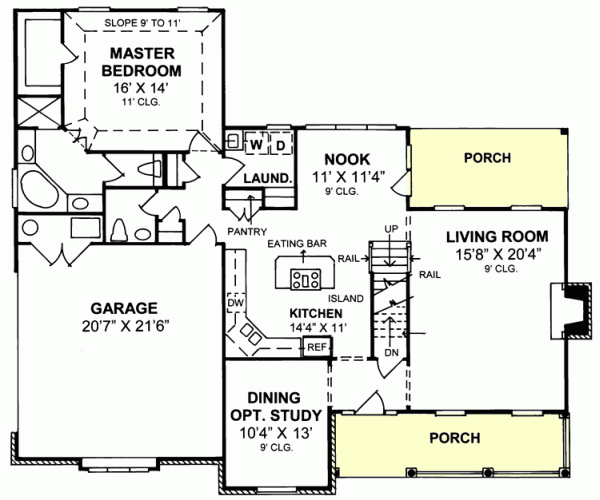 Main Floor Plan: 11-190