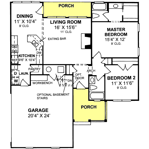 Main Floor Plan: 11-191