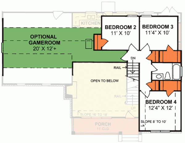 Upper/Second Floor Plan: 11-193