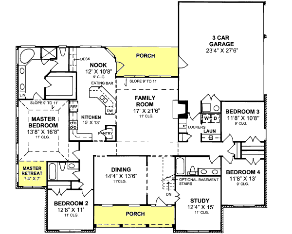 Main Floor Plan: 11-194