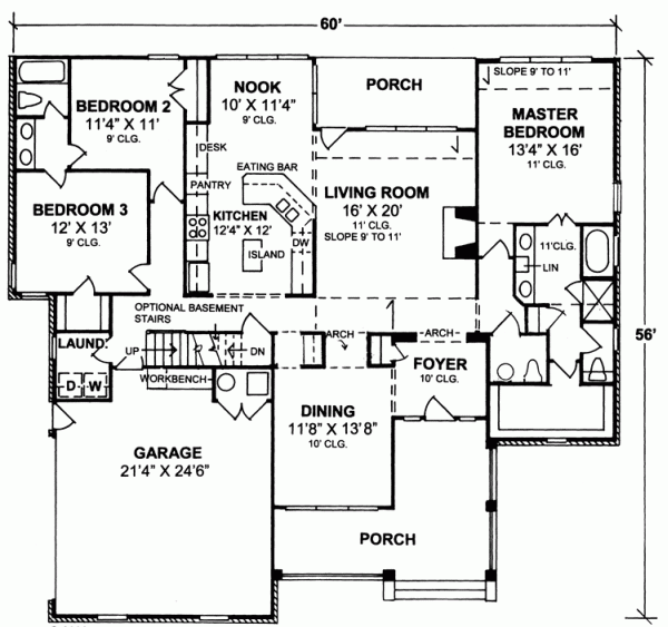 Main Floor Plan: 11-196