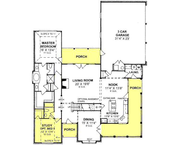 Main Floor Plan: 11-197