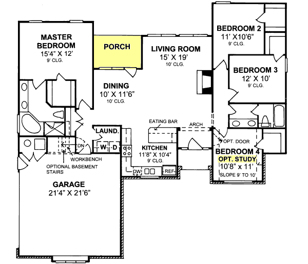 Main Floor Plan: 11-199