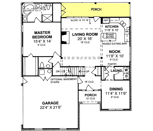 Main Floor Plan: 11-202