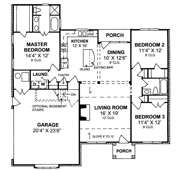 Main Floor Plan: 11-203