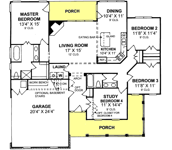 Main Floor Plan: 11-204