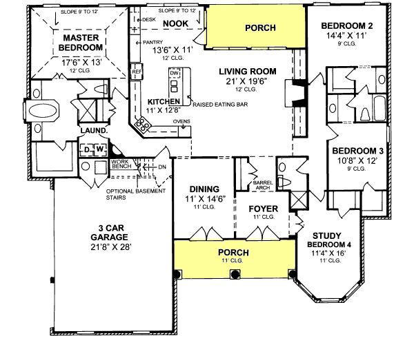 Main Floor Plan: 11-205