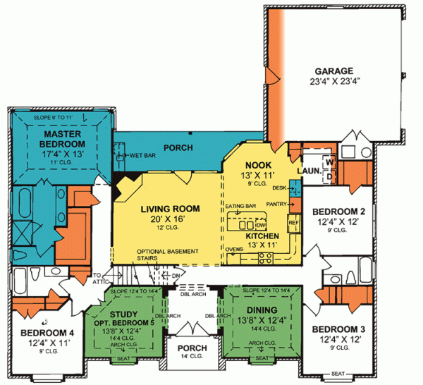 Main Floor Plan: 11-206