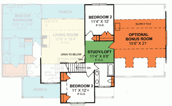 Upper/Second Floor Plan: 11-209