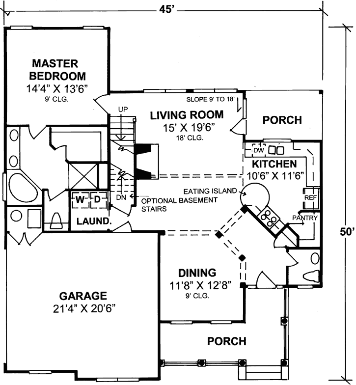 Main Floor Plan: 11-211