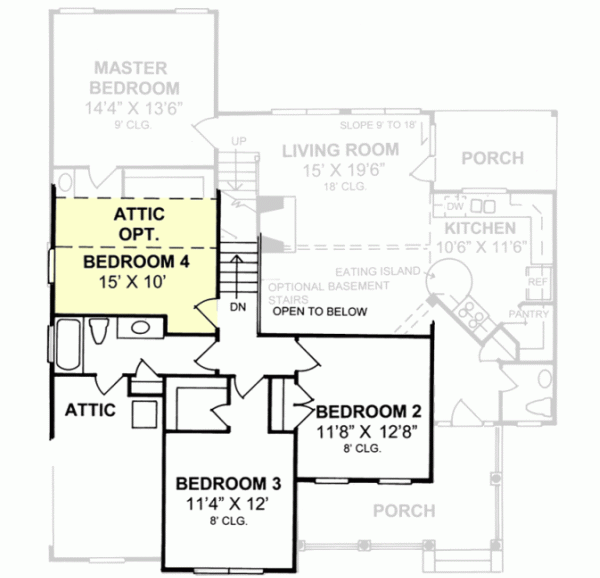 Upper/Second Floor Plan: 11-212