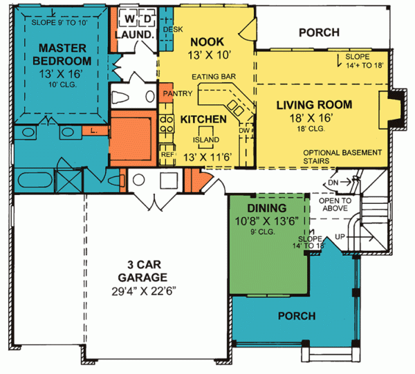 Main Floor Plan: 11-215