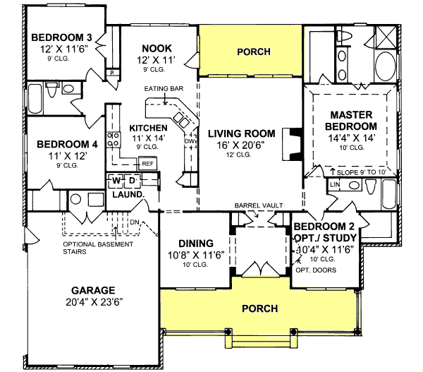Main Floor Plan: 11-216
