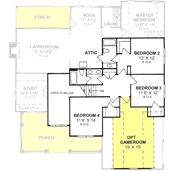 Upper/Second Floor Plan: 11-224