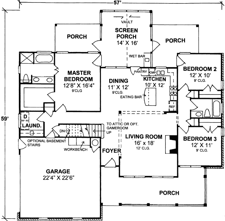 Main Floor Plan: 11-238